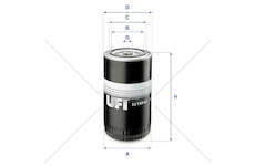 Oil Filter LANDINI/NEW HOLLAND Ufi
