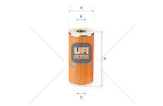 Oil Filter OIL FILTER 187-OC Ufi
