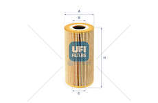 Oil Filter OIL FILTER 384-OX Ufi
