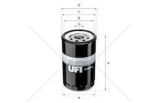 Oil Filter OIL FILTER 465-OS Ufi
