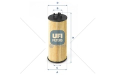 Olejový filter bmw 2 f22/f87 12> f45 1.5 216 i 15> WUFI 25.185.00