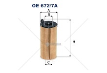 Olejový filter bmw 3 e36 94> 320 d mild-hybrid 20> WFIL OE 672/7A