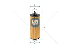 Olejový filter - bmw 5 f10 m550 d/ x5 f15 m50 d/ x6 f16 m50 d 14> WUFI 25.084.00