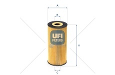 Olejový filter - hyundai ix35 2.0crdi/ santa fe 2.0crdi/ tucson 2.0crdi 15> WUFI 25.166.00
