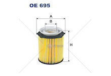 Olejový filter mercedes e w210 95> w212 e 250 WFIL OE 695