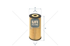 Olejový filter renault trafic 01> 2.0/2.5dci WUFI 25.170.00