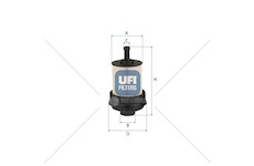 Olejový filter - WUFI 25.285.00