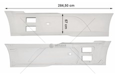 OSLONA MIEDZYOSIOWA DAF XF106 LEWA LAMIRO 55113-36EX