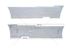OSLONA MIEDZYOSIOWA DAF XF106 PRAWA LAMIRO 55113-63EX
