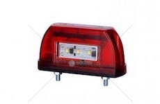 Osvětlení SPZ diodová červená HORPOL LTD669