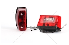 Osvětlení SPZ diodová červená WAS W55/DIODA