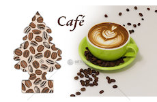 Osvěžovač vzduchu Wunder Baum - Coffee