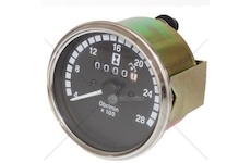 Otáčkoměr s počítadlem motohodin 12V průměr 85mm