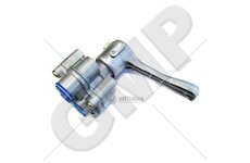 Otočný ventil MANUAL IVECO BPW LIFT - DOWN , M16x1.5 / M12x1,5