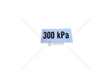 Označení tlaku pneumatik - 300kPa TAB 300