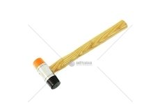 Palička pryžová 35mm s dřevěnou rukojetí