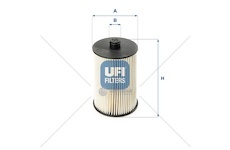 Palivovy filtr - volvo s60 2.4d/ v70 2.4d/ xc90 2.4d 05> WUFI 26.018.00