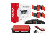 Parkovací asistent 4 senzory černá vnitřní 16,5mm