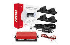 Parkovací asistent Buzzer 4 senzory černé TRUCK 19mm