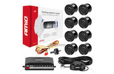 Parkovací asistent Buzzer 8 senzorů černé