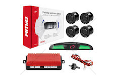 Parkovací asistent LED 4 senzory černé