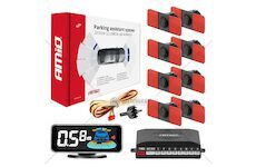 Parkovací asistent LED-GRAF 3D 8 senzorů černá vnitřní 16,5mm