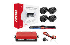 Parkovací asistent MAX LED 4 senzory černé GOLD 18mm