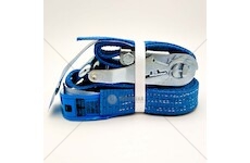 Pás upínací 2T/4m s ráčnou modrý