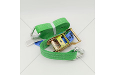 Pás upínací 2T/4m s ráčnou zelený