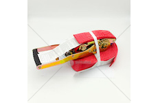 Pás upínací 5T/10m ERGO RÁČNA červený rok 2025