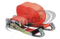 Pás upínací  5t/50mm/10m klasik ráčna, červený 0121552_A