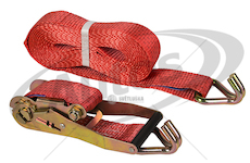 Pás upínací  5t/50mm/ 6m klasik ráčna, červený 0133399_A