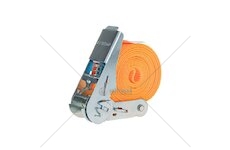 Pás upínací jednodílný, s ráčnou, 25 mm × 4 m, 800 kg - GEKO