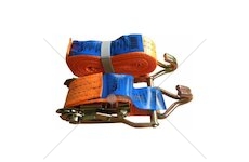 Pás upínací ráčnový s háky, 6m x 35mm, 2t GEKO