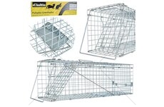 Past na kuny, lasičky a potkany, 60 x 21 x 18 cm, skládací, kovová  KELTIN