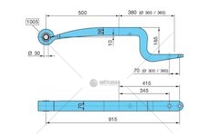 Pero listové 500/380 1 list bpw 0030100_A