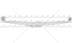 Pero listové 950/850 pn l/p mercedes actros mp4 euro 6 0276000_A
