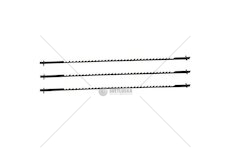 Pilové listy 3ks, 132mm, 20z/1" GÜDE (55083), k pile GDS 16 Elektronik 55014