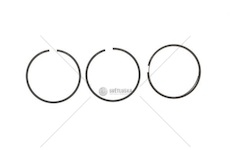 Pístní kroužky 75,5x2,0x2,0x4,0 2-přeplňování Vaden 751202