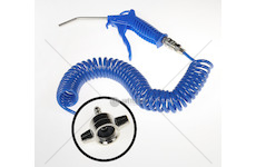 PISTOLET DO PRZEDMUCHIWANIA + WAZ SPIRAL  PGA004/I