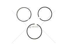 Piston Ring Kit GOLF 1.6 (1,5/1,75/3) D.81 STD M 104 Kolbenschmidt