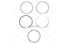 Piston Ring Kit VITARA 8V G16A Mec-Diesel