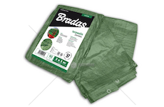 Plachta 90 g/m² krycí, zelená - BRADAS (Rozměr: 4×6 m)