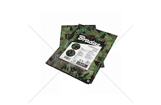 Plachta zakrývací 6x4m, 90g, maskovací CAMOforest