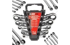 Ploché ráčnové klíče 5ks 6-22mm MAR-POL