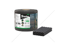 Plotová, balkónová tkanina 19cmx36m, šedá BRADAS