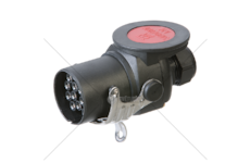 Plug, coiled cable SPINA 15P/24V ISO 12098 CONTATTI A CRIMP JAEGER