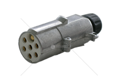 Plug, coiled cable SPINA 24S AL-CONTATTI VITE JAEGER