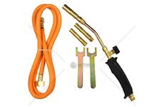 Plynový hořák, 3 koncovky (13, 15, 17 mm), hadice 150 cm - GEKO