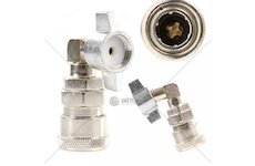 Pneumatická rychlospojka 90° se závitem - MAR-POL